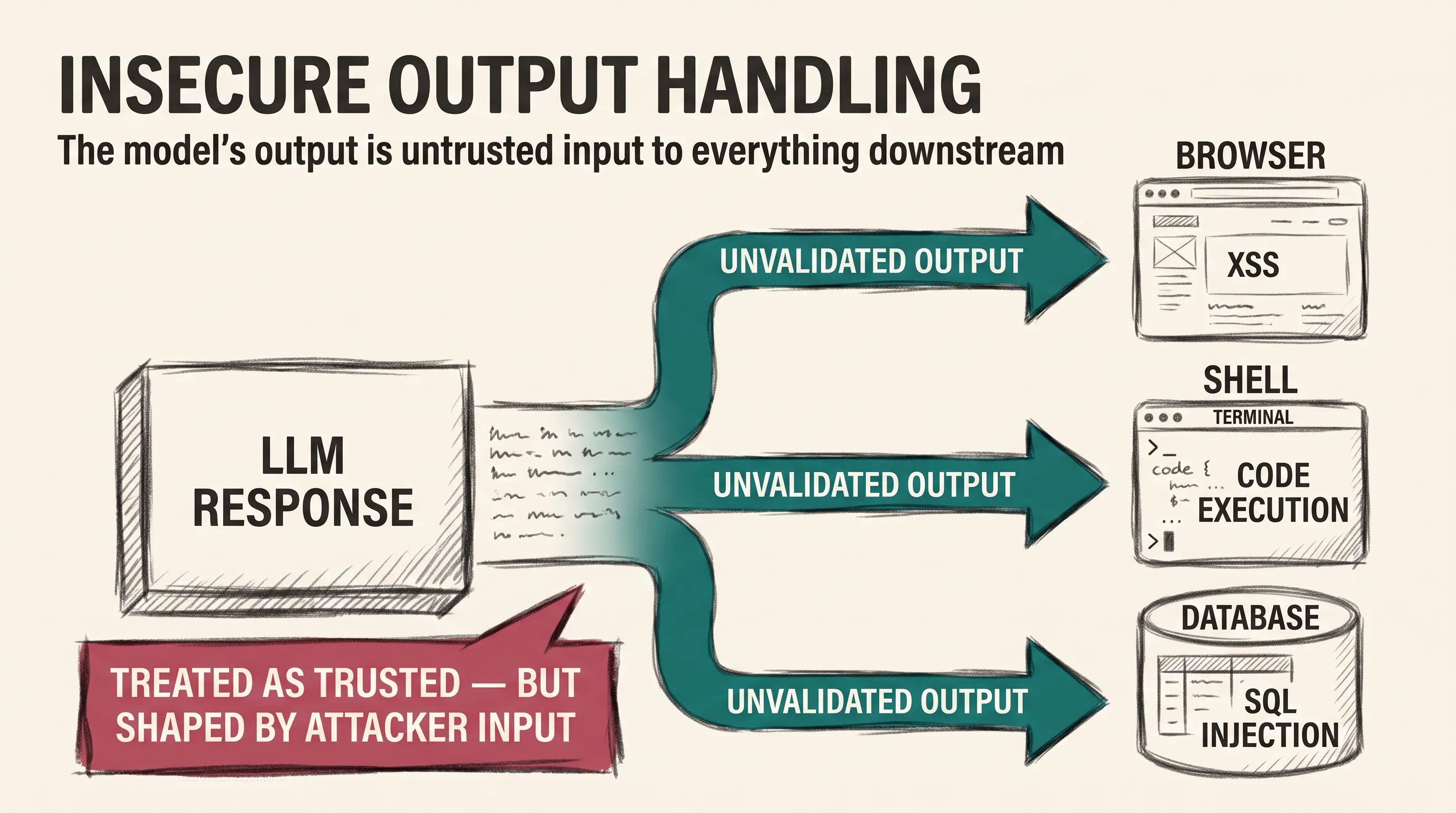 Insecure Output Handling