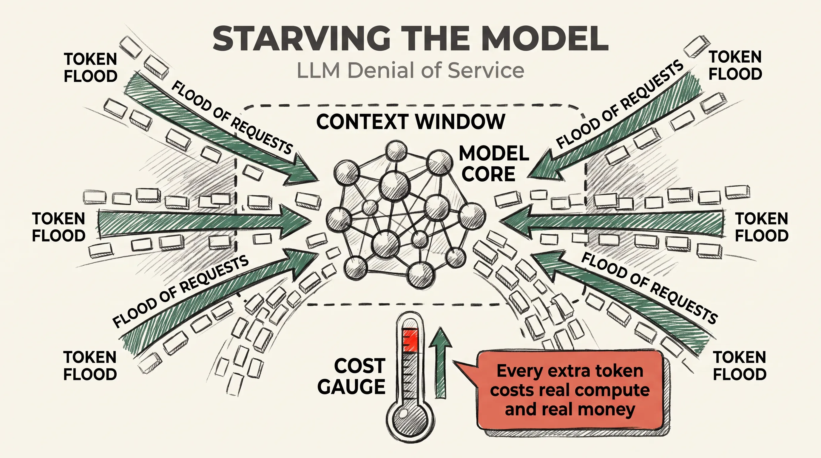 Starving the Model: LLM Denial of Service