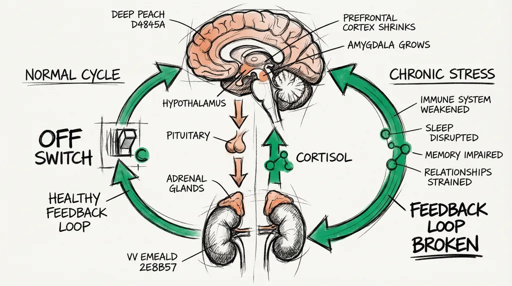 HPA axis chronic stress cycle