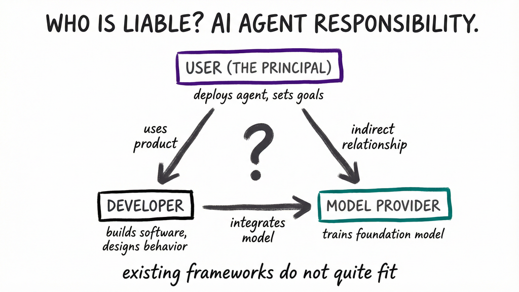Liability Framework: Who is responsible when an AI agent acts?