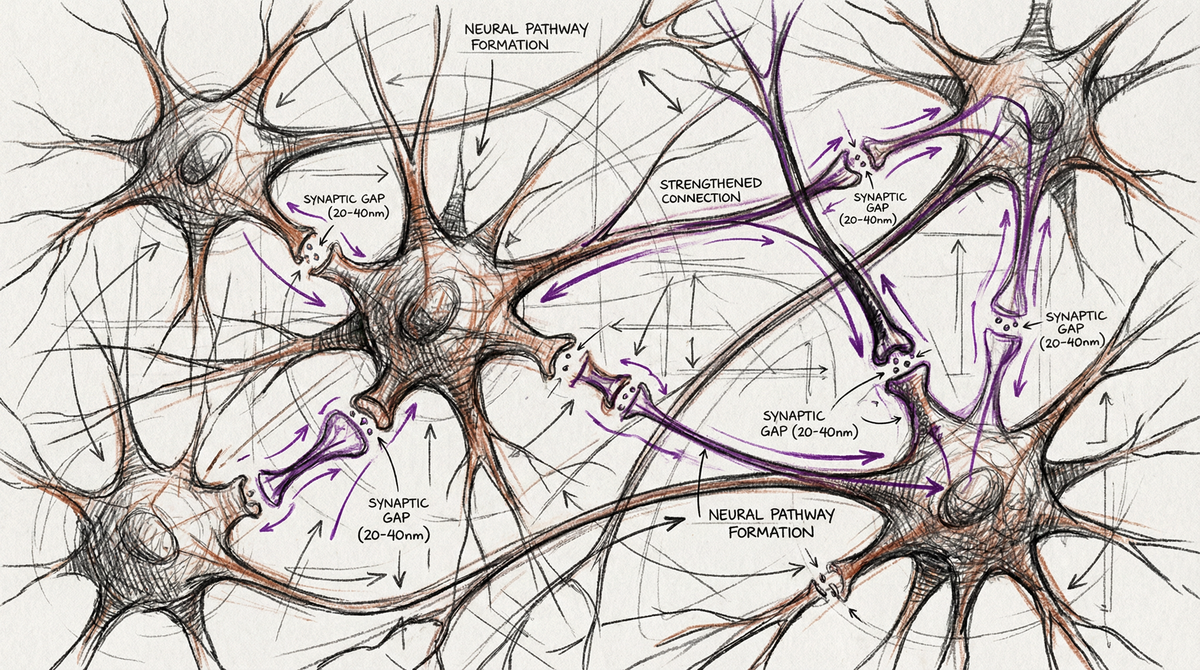 Neurons and synapses network