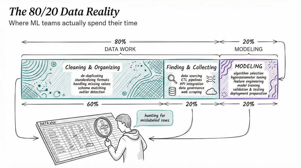 The 80/20 Data Reality
