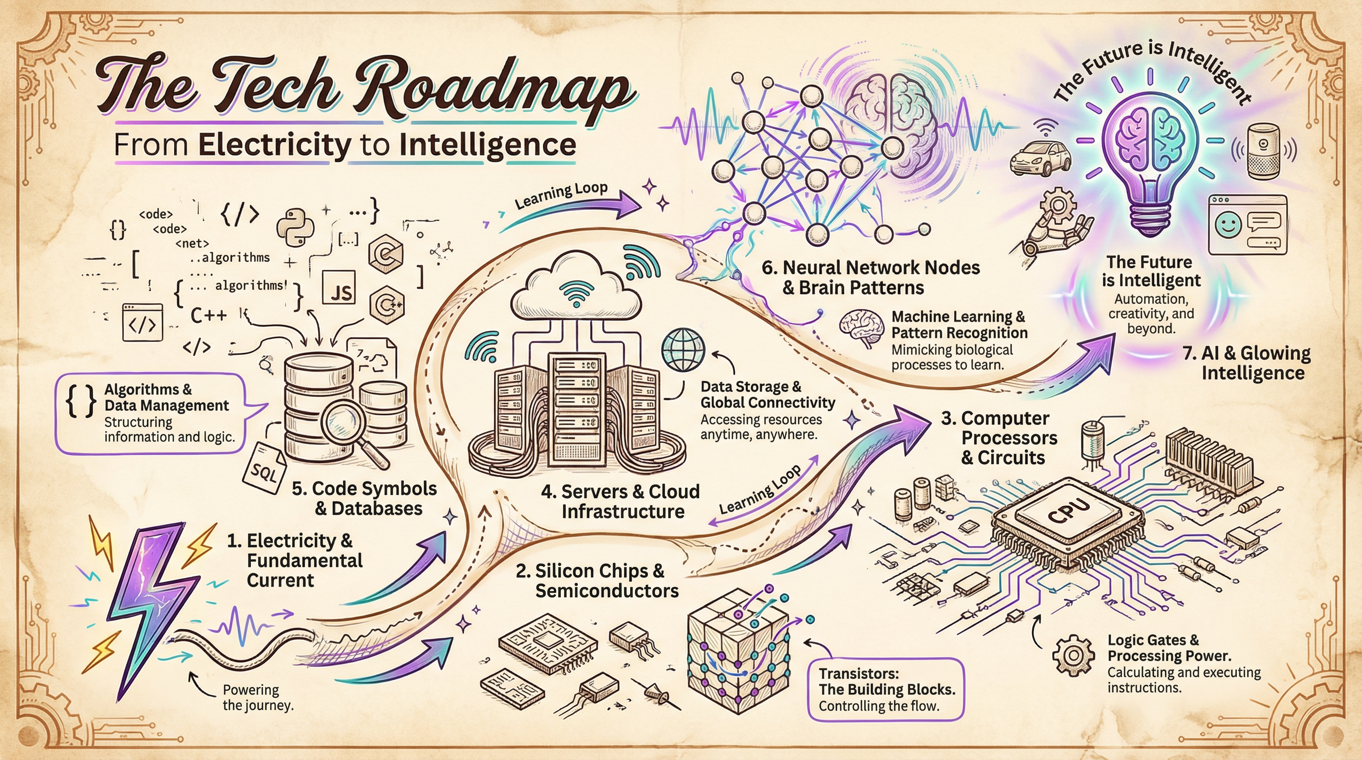 The Tech Roadmap - From Electricity to Intelligence